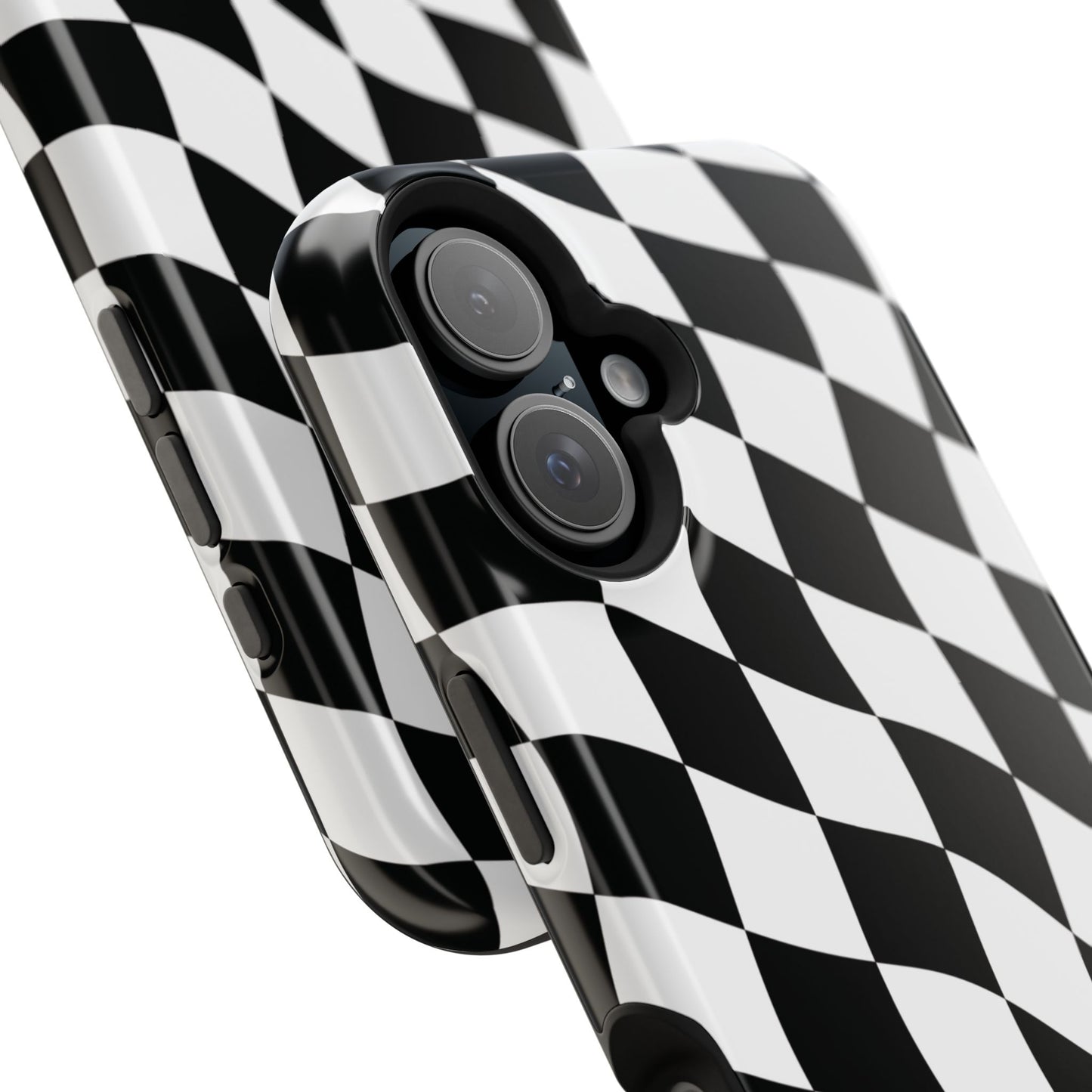 Black and White MagSafe iPhone Case