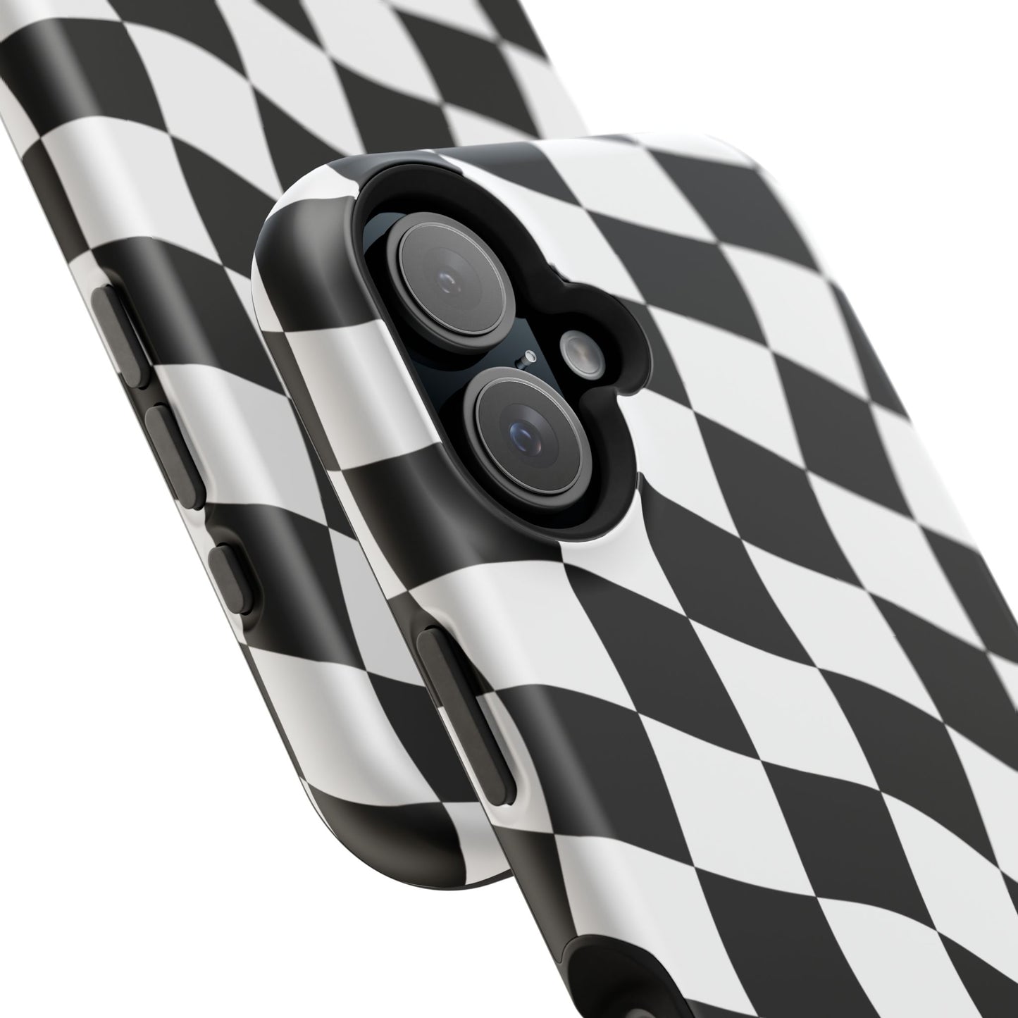 Black and White MagSafe iPhone Case