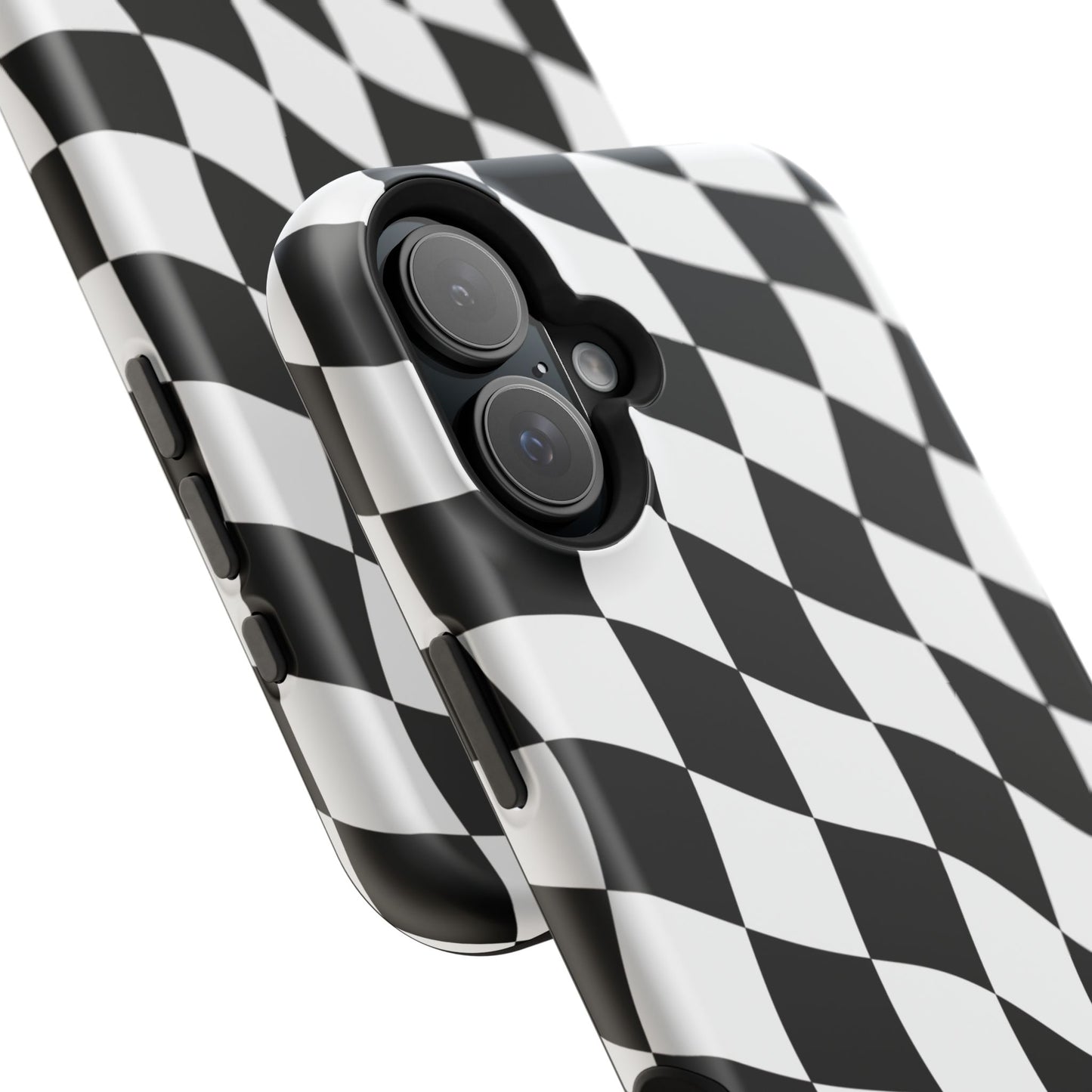 Black and White MagSafe iPhone Case