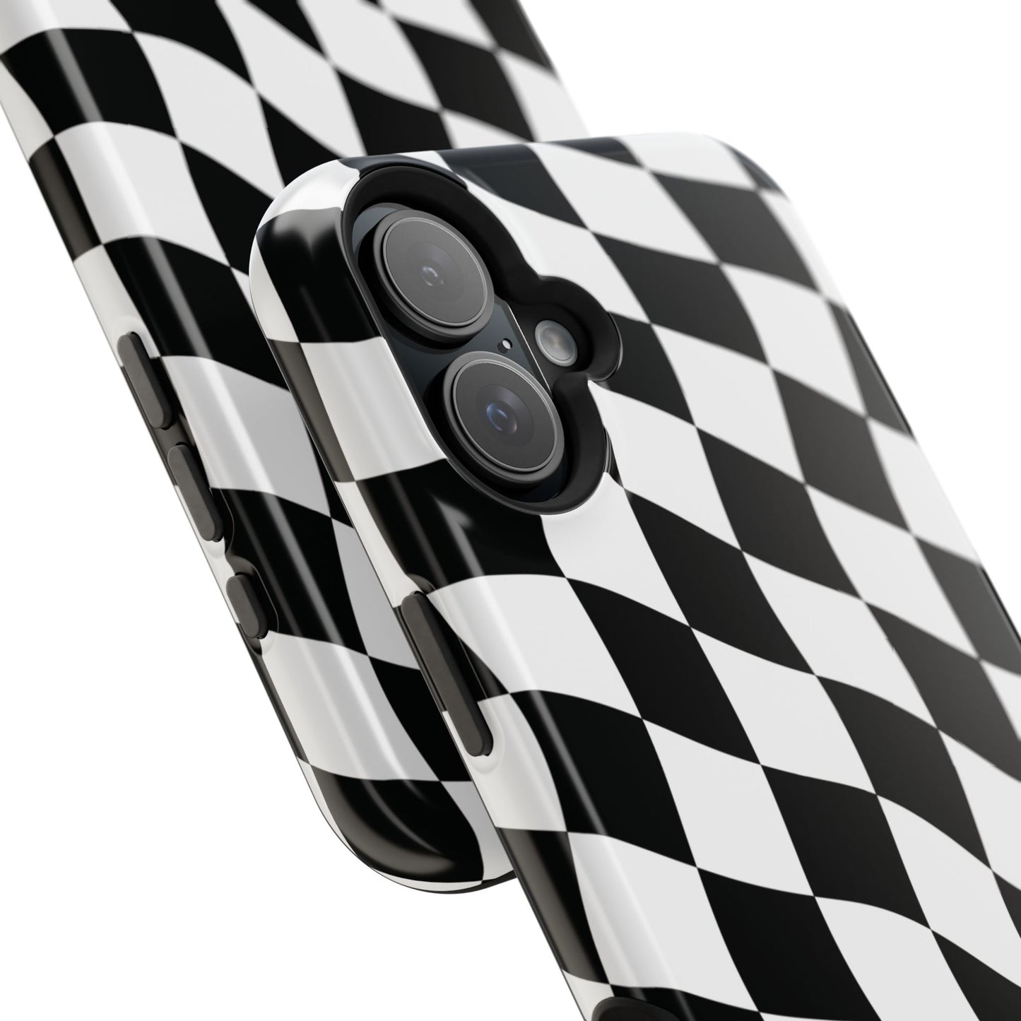 Black and White MagSafe iPhone Case