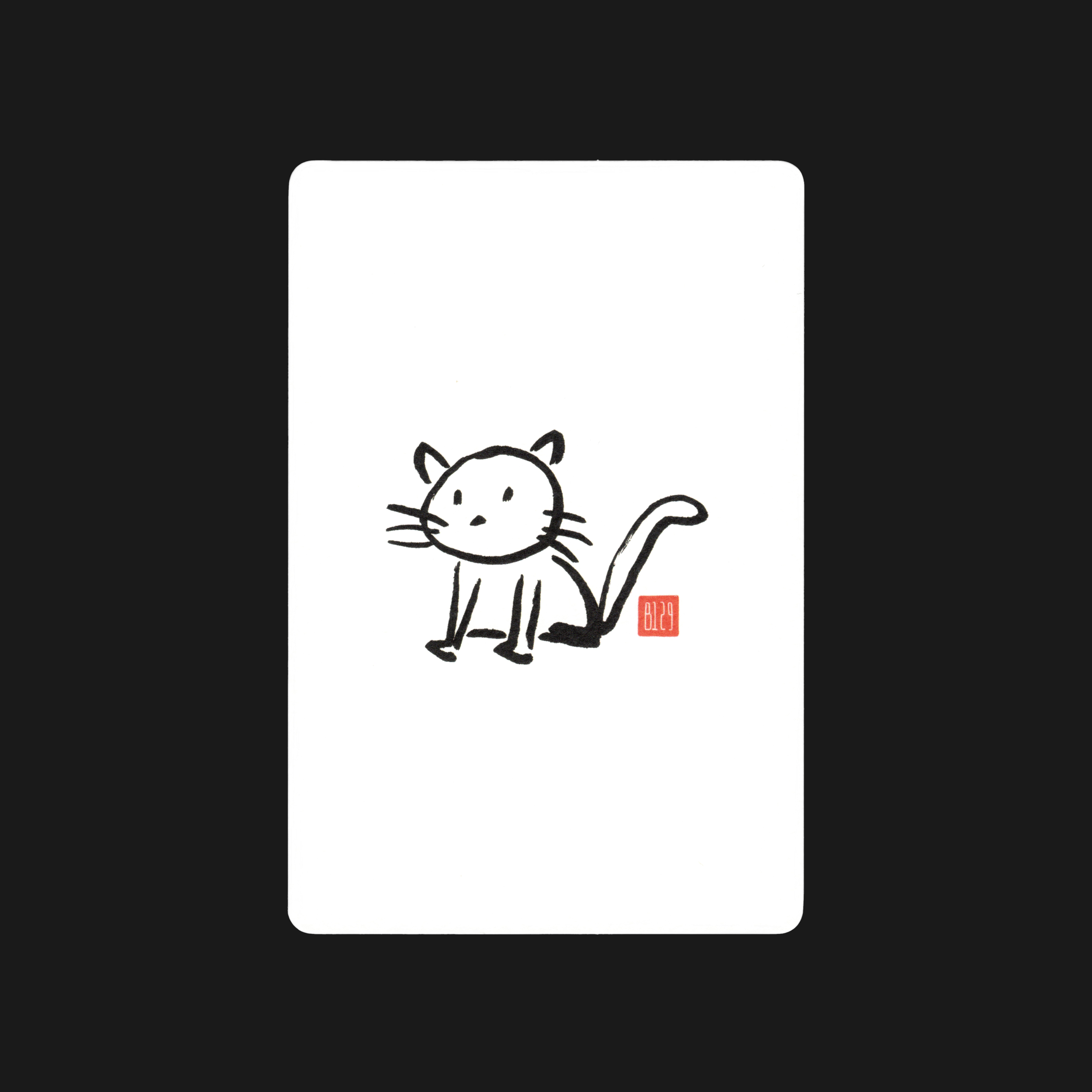 Multi-purpose Card: Kitty – B129
