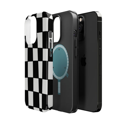 Checkerboard MagSafe iPhone Case