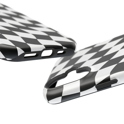 Black and White MagSafe iPhone Case