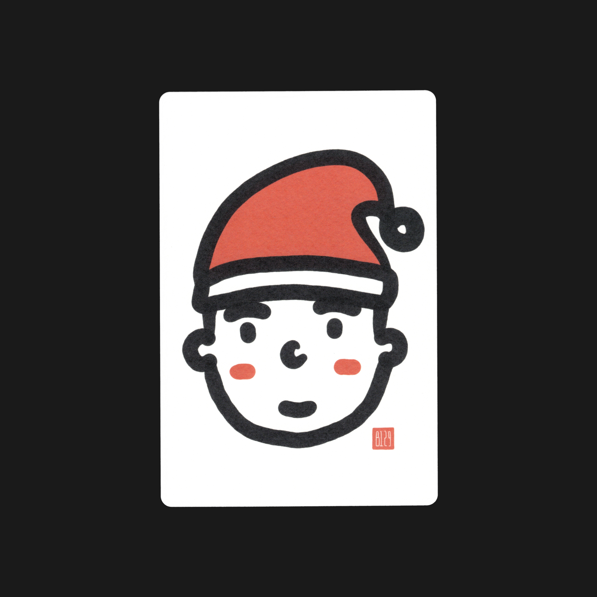 Christmas Elf Greeting Card