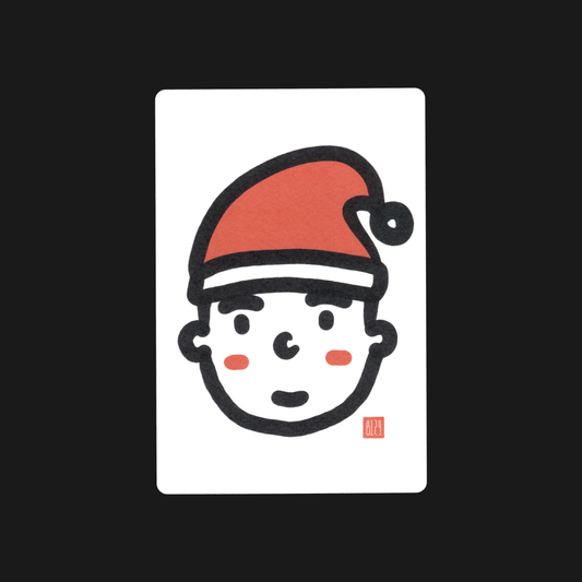 Christmas Elf Greeting Card