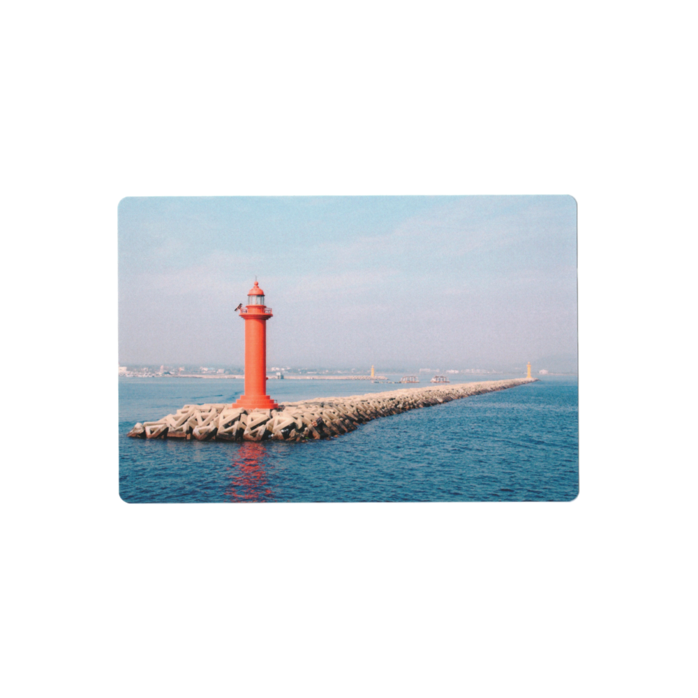 Postcard: Jeju Red Lighthouse, South Korea