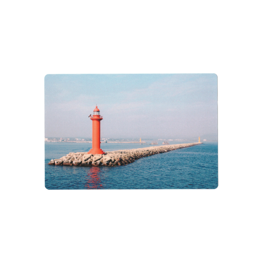 Postcard: Jeju Red Lighthouse, South Korea