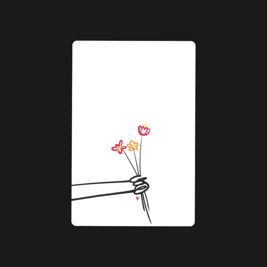 Multi-purpose Card: Bouquet of Flowers