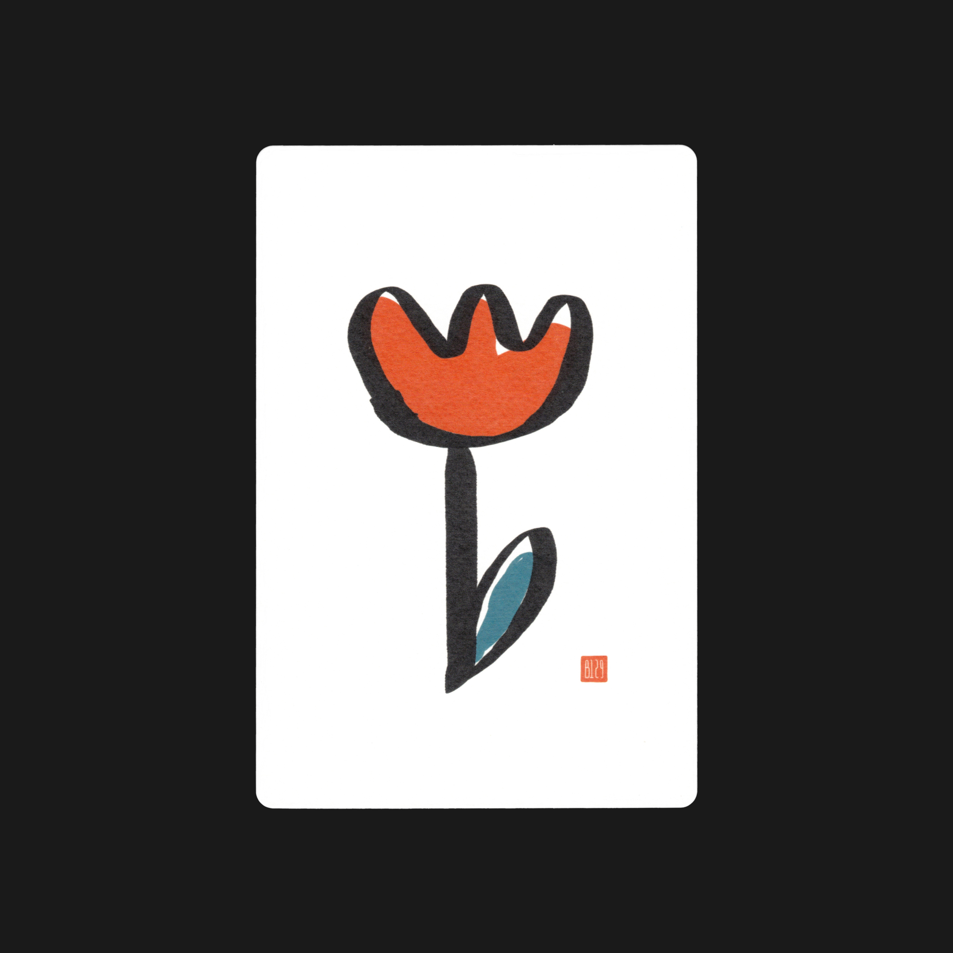 Multi-purpose Card: Tulip